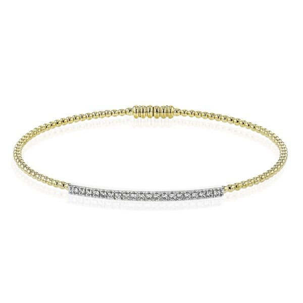 Simon G. Diamond Bangle Bracelet Flora Gems Decatur, IL
