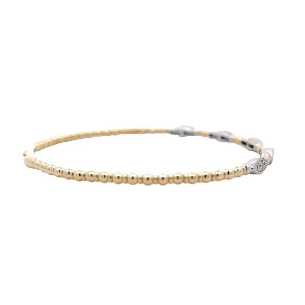 Diamond Bangle Bracelet Image 4 Flora Gems Decatur, IL