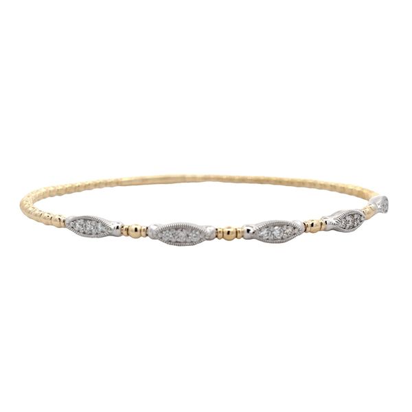 Diamond Bangle Bracelet Flora Gems Decatur, IL