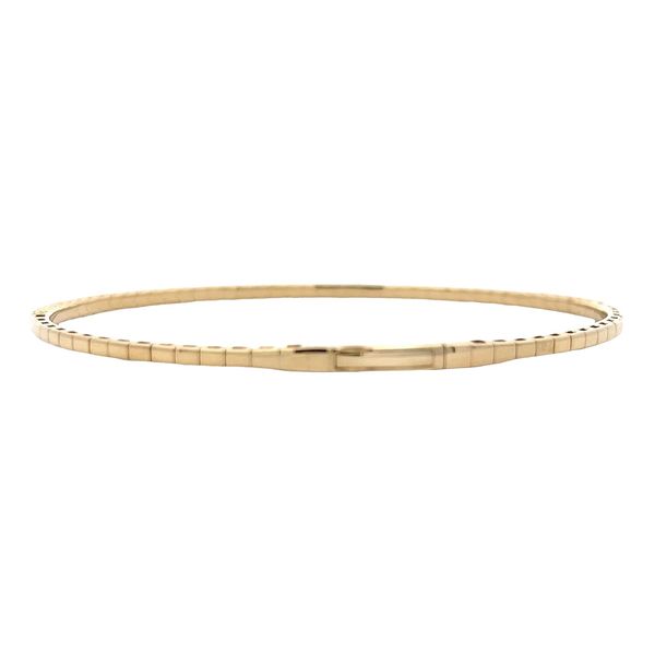 Diamond Bangle Bracelet Image 3 Flora Gems Decatur, IL