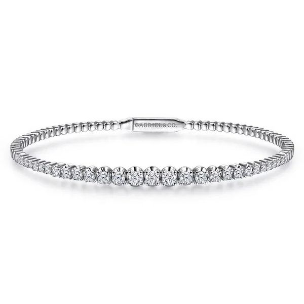 Diamond Bangle Bracelet Flora Gems Decatur, IL