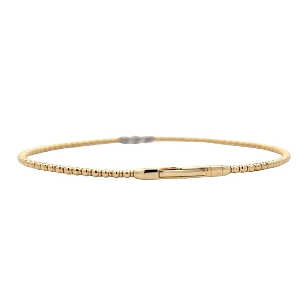 Diamond Bangle Bracelet Image 3 Flora Gems Decatur, IL