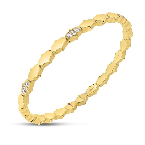 Roberto Coin Diamond Bracelet Image 4 Flora Gems Decatur, IL