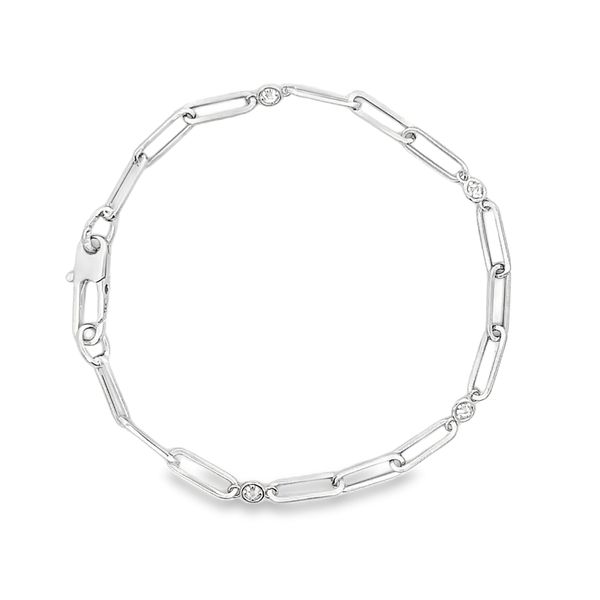 Roberto Coin Diamond Bracelet Image 2 Flora Gems Decatur, IL