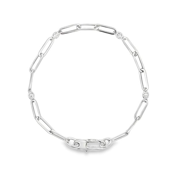 Roberto Coin Diamond Bracelet Image 3 Flora Gems Decatur, IL