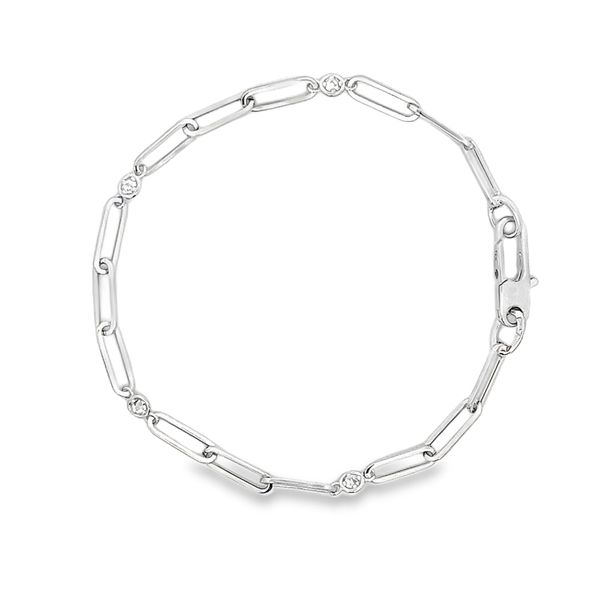 Roberto Coin Diamond Bracelet Image 4 Flora Gems Decatur, IL