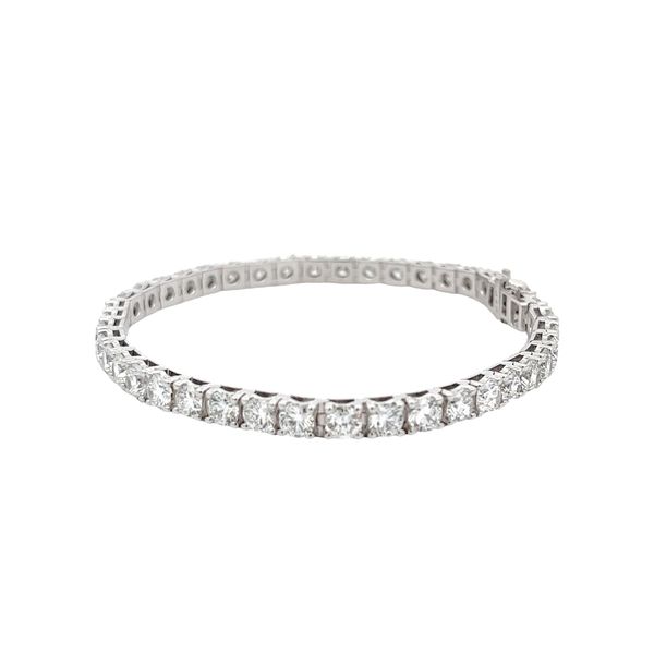 Lab Grown Diamond Bracelet Image 4 Flora Gems Decatur, IL