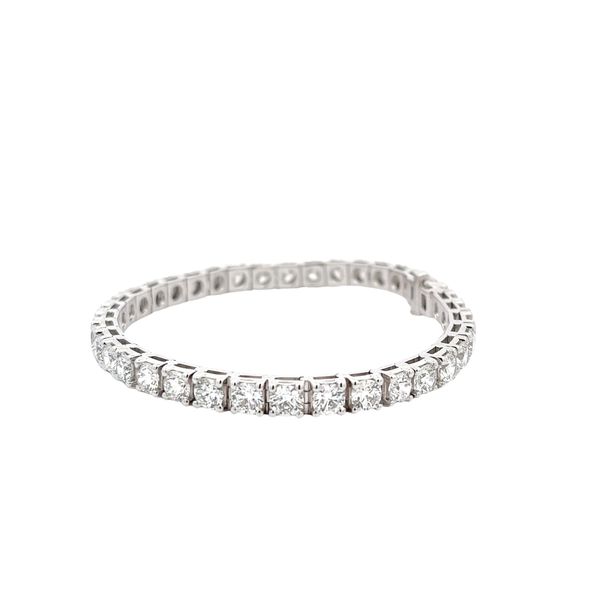 Lab Grown Diamond Bracelet Image 2 Flora Gems Decatur, IL