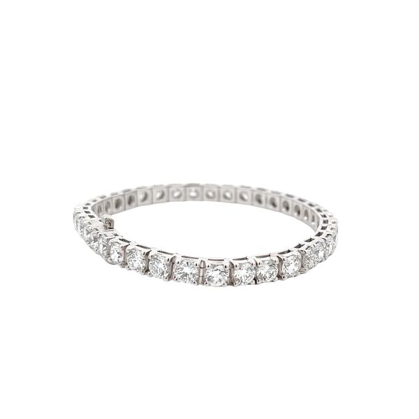 Lab Grown Diamond Bracelet Image 4 Flora Gems Decatur, IL