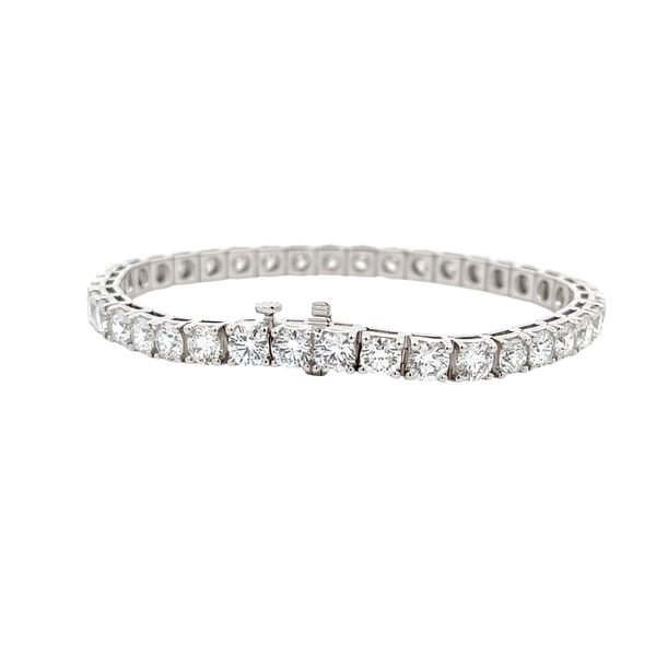 Lab Grown Diamond Bracelet Image 3 Flora Gems Decatur, IL