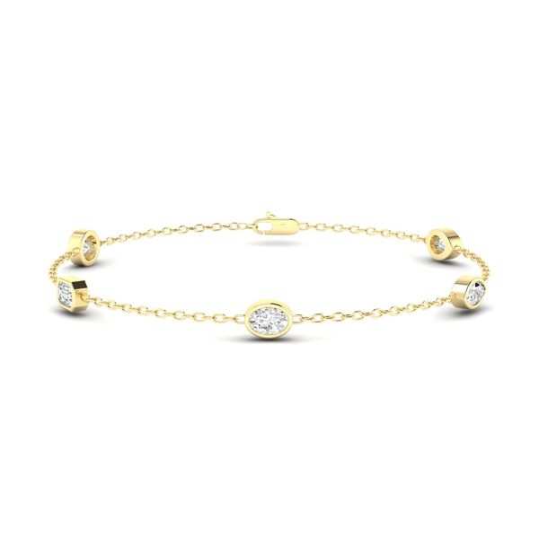 Lab Grown Diamond Bracelet Flora Gems Decatur, IL