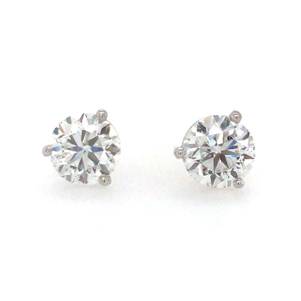 Lab Grown Diamond Stud Earrings Flora Gems Decatur, IL