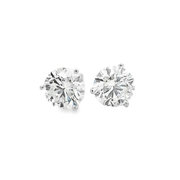 Lab Grown Diamond Stud Earrings Flora Gems Decatur, IL