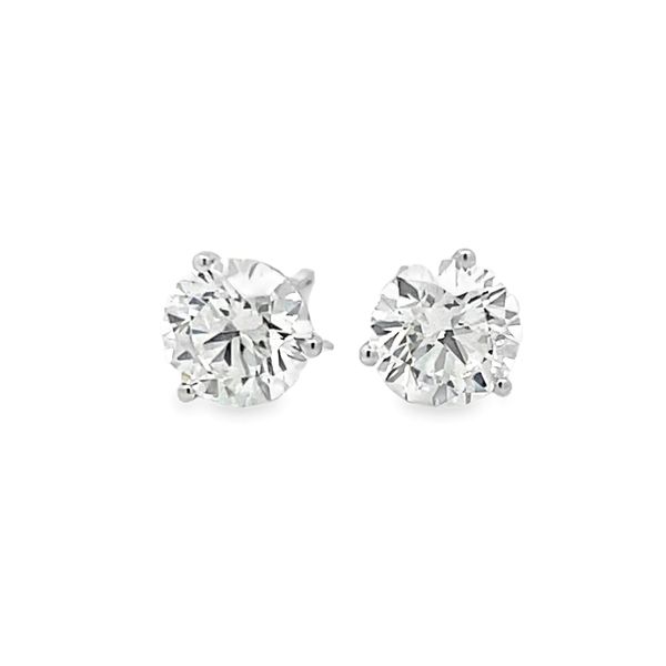 Lab Grown Diamond Stud Earrings Flora Gems Decatur, IL
