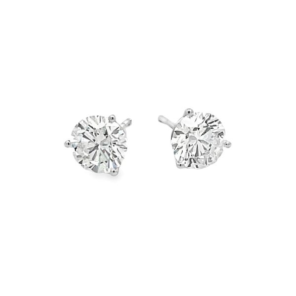 Lab Grown Diamond Stud Earring Flora Gems Decatur, IL
