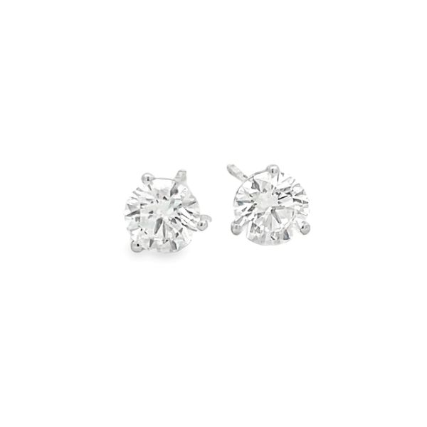 Lab Grown Diamond Stud Earrings Flora Gems Decatur, IL