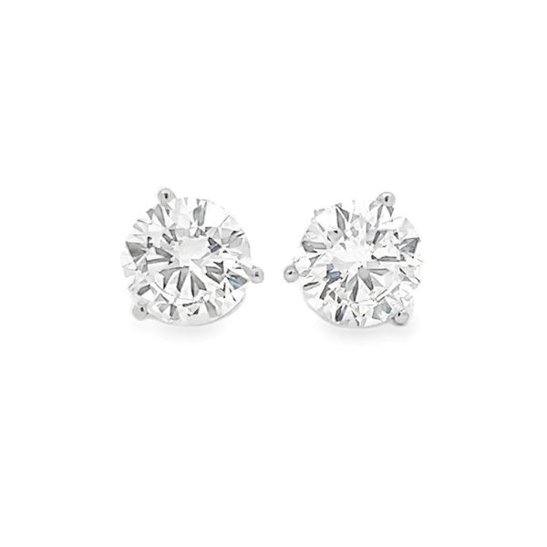 Lab Grown Diamond Stud Earring Flora Gems Decatur, IL