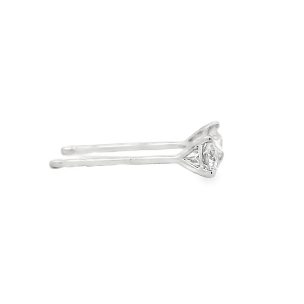 Lab Grown Diamond Stud Earrings Image 4 Flora Gems Decatur, IL