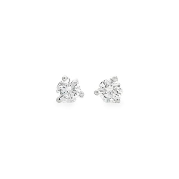 Lab Grown Diamond Stud Earrings Flora Gems Decatur, IL