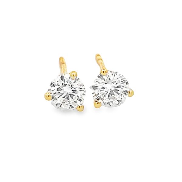 Lab Grown Diamond Stud Earrings Flora Gems Decatur, IL