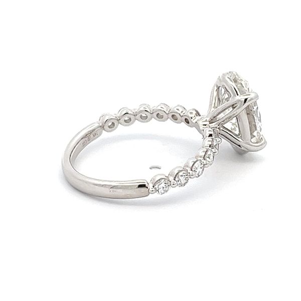 Lab Grown Diamond Ring Image 4 Flora Gems Decatur, IL
