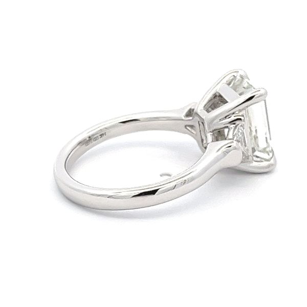 Lab Grown Diamond Ring Image 4 Flora Gems Decatur, IL