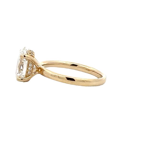 Lab Grown Diamond Ring Image 2 Flora Gems Decatur, IL