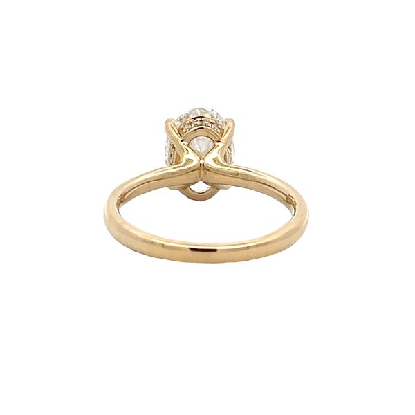 Lab Grown Diamond Ring Image 3 Flora Gems Decatur, IL