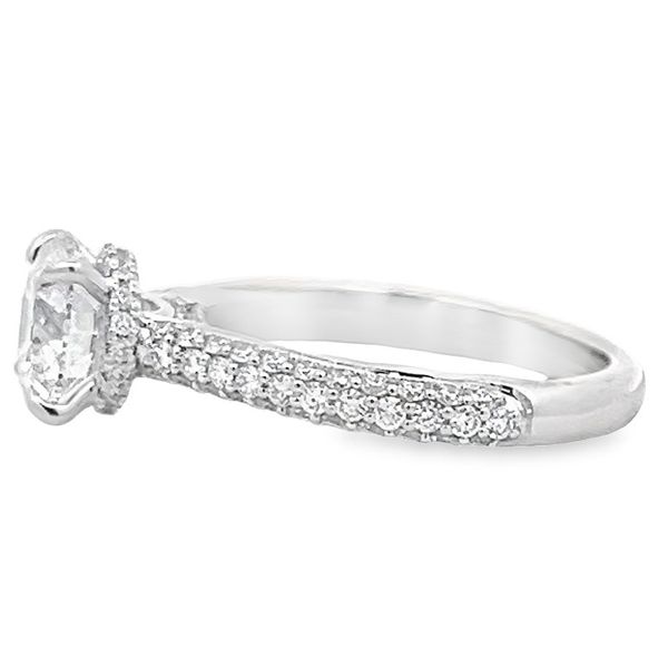 Lab Grown Diamond Ring Image 2 Flora Gems Decatur, IL