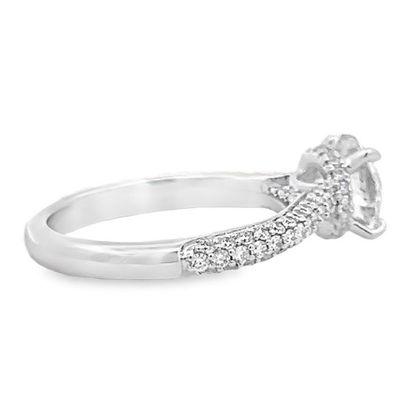 Lab Grown Diamond Ring Image 4 Flora Gems Decatur, IL