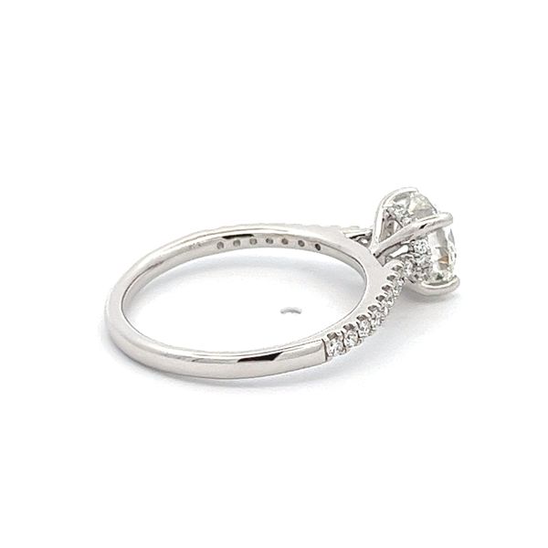Laboratory Grown Diamond Ring Image 4 Flora Gems Decatur, IL