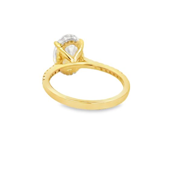 Lab Grown Diamond Ring Image 3 Flora Gems Decatur, IL