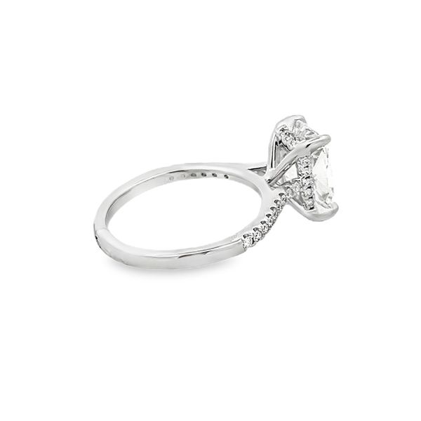 Lab Grown Diamond Ring Image 4 Flora Gems Decatur, IL