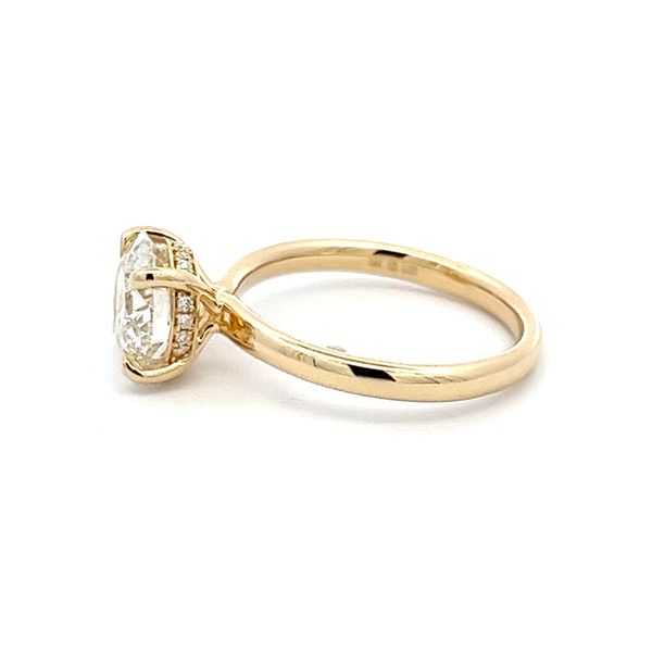 Lab Grown Diamond Ring Image 2 Flora Gems Decatur, IL