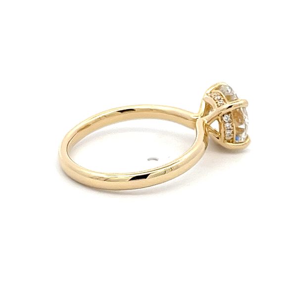 Lab Grown Diamond Ring Image 4 Flora Gems Decatur, IL