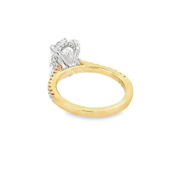 Lab Grown Diamond Ring Image 3 Flora Gems Decatur, IL