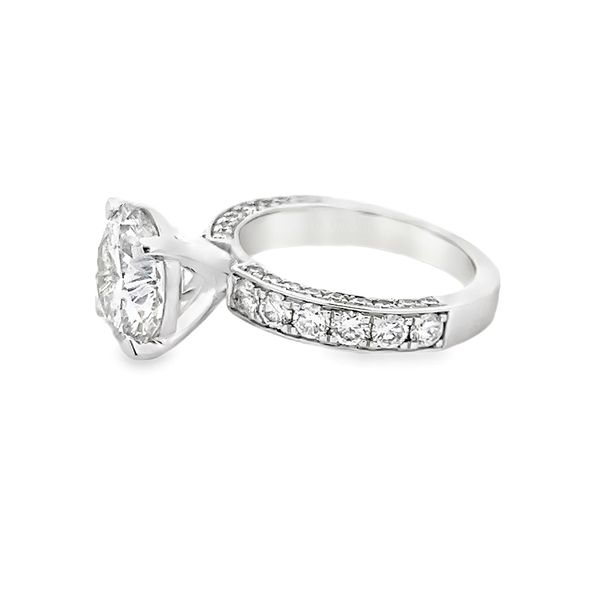 Lab Grown Diamond Ring Image 2 Flora Gems Decatur, IL