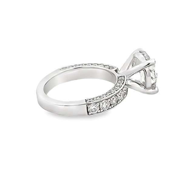 Lab Grown Diamond Ring Image 4 Flora Gems Decatur, IL