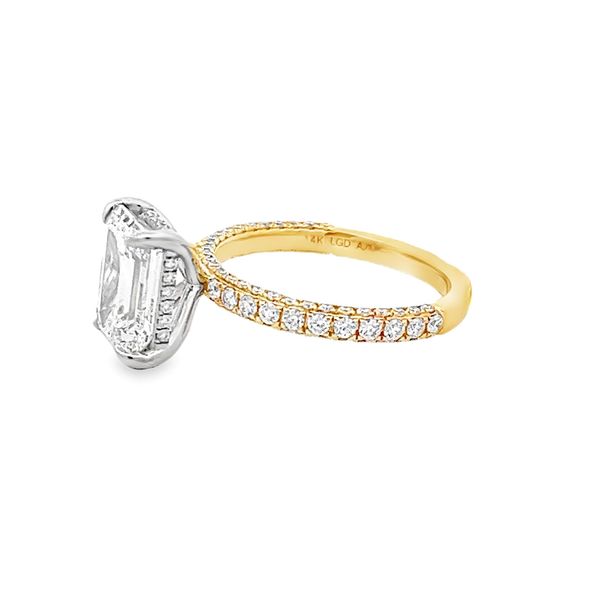 Lab Grown Diamond Ring Image 2 Flora Gems Decatur, IL