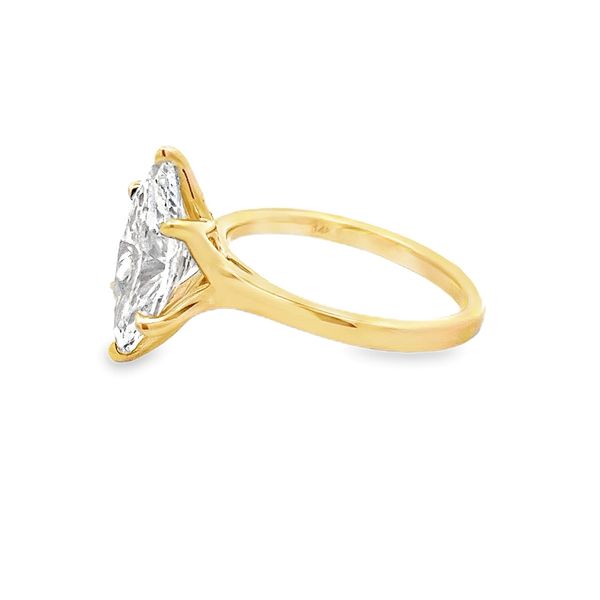 Lab Grown Diamond Ring Image 2 Flora Gems Decatur, IL