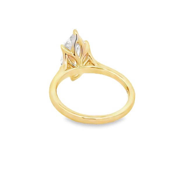 Lab Grown Diamond Ring Image 3 Flora Gems Decatur, IL