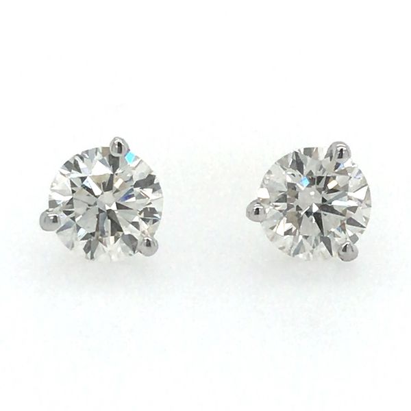 Natural Diamond Stud Earrings Flora Gems Decatur, IL