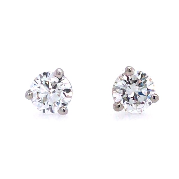 Natural Diamond Stud Earrings Flora Gems Decatur, IL