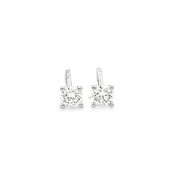 Natural Diamond Stud Earrings Flora Gems Decatur, IL