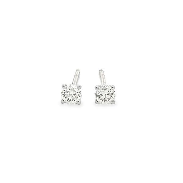 Natural Diamond Stud Earrings Flora Gems Decatur, IL