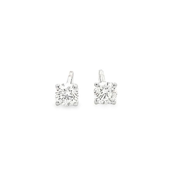 Natural Diamond Stud Earrings Flora Gems Decatur, IL