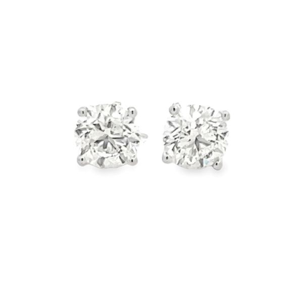 Diamond Stud Earrings Flora Gems Decatur, IL