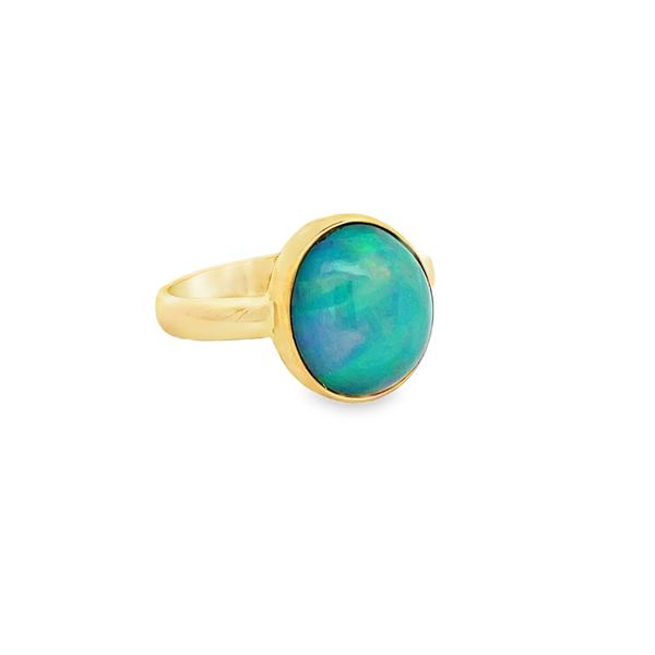 Opal Ring Flora Gems Decatur, IL