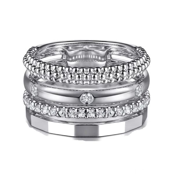 Sterling Silver Sapphire Fashion Ring Flora Gems Decatur, IL