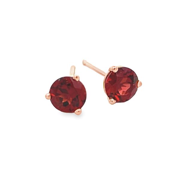 Garnet Earrings Flora Gems Decatur, IL
